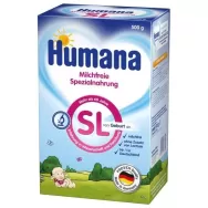 Lapte formula SL fara lactoza bebe 0~6luni 500g - HUMANA