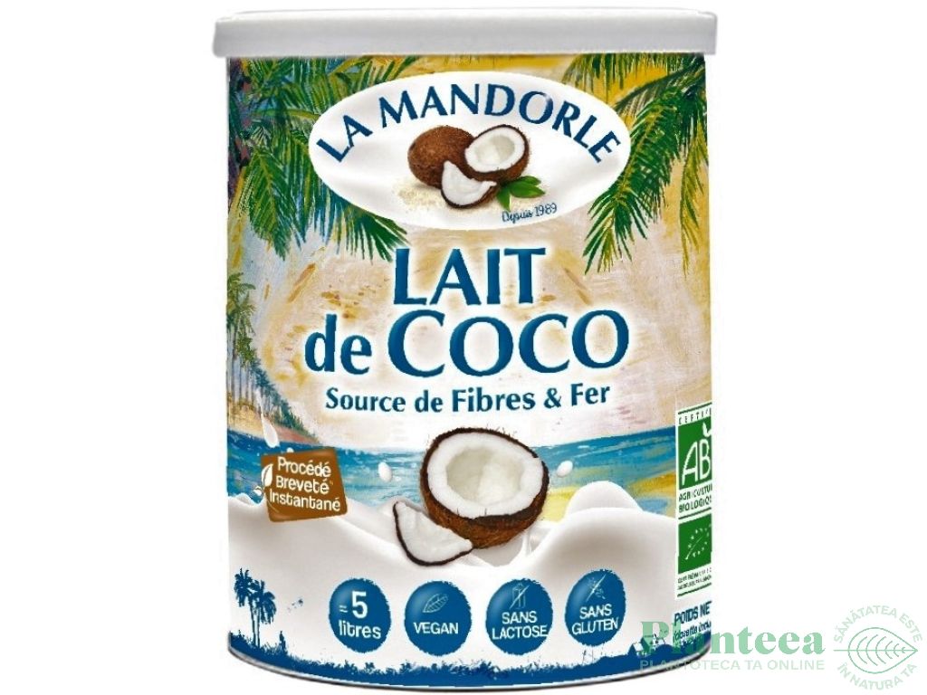 Bautura instant cocos eco 400g - LA MANDORLE