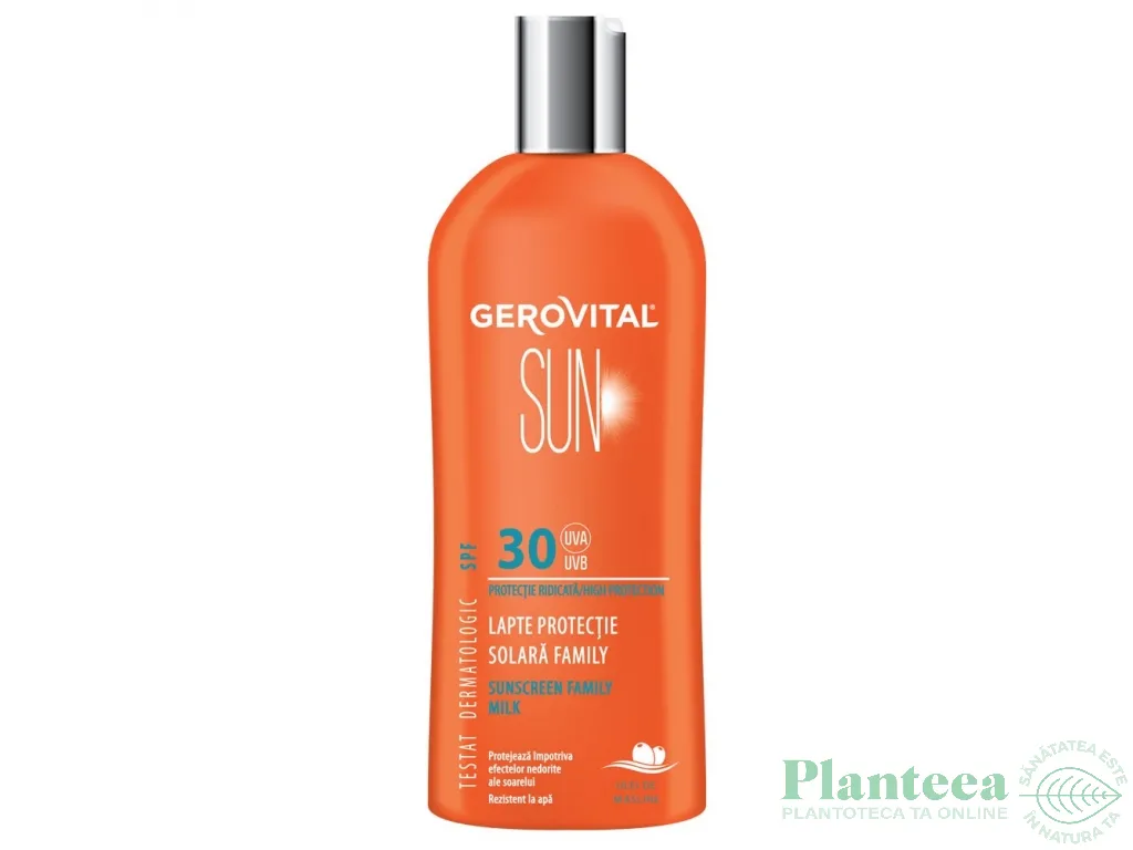Lapte protectie solara family spf30 300ml - GEROVITAL SUN