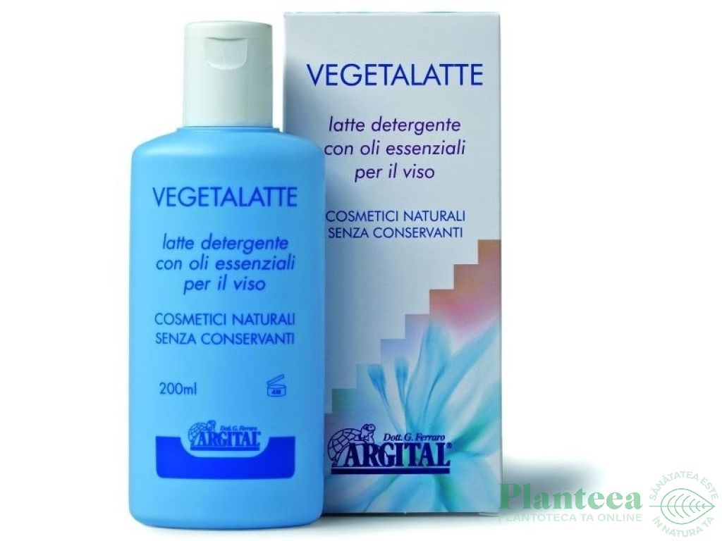 Lapte demachiant vegetal 200ml - ARGITAL