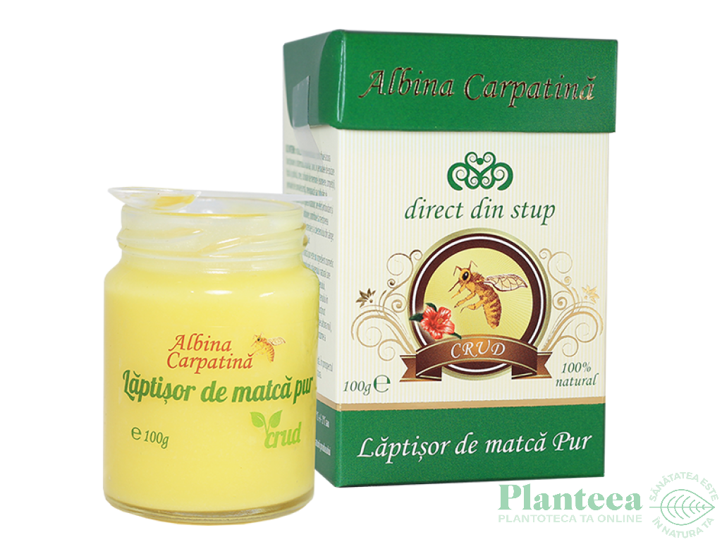 Pachet Laptisor matca pur crud 100g+25g - ALBINA CARPATINA