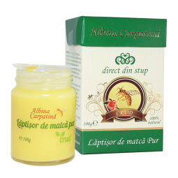 Pachet Laptisor matca pur crud 100g+25g - ALBINA CARPATINA