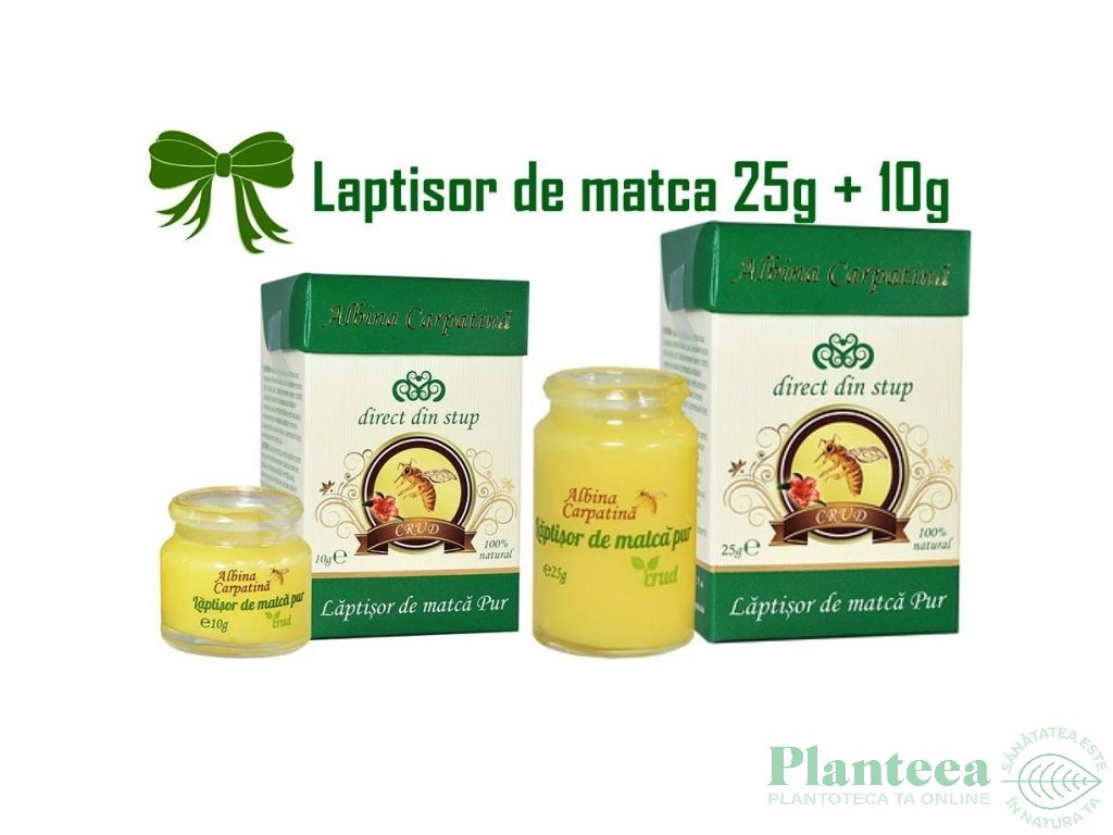 Pachet Laptisor matca pur crud 25g+10g - ALBINA CARPATINA