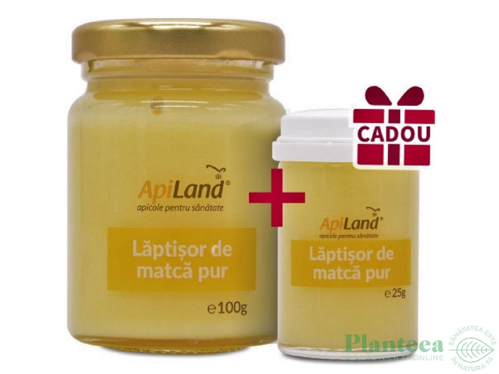 Pachet Laptisor matca pur crud conventional 100g+25g - APILAND