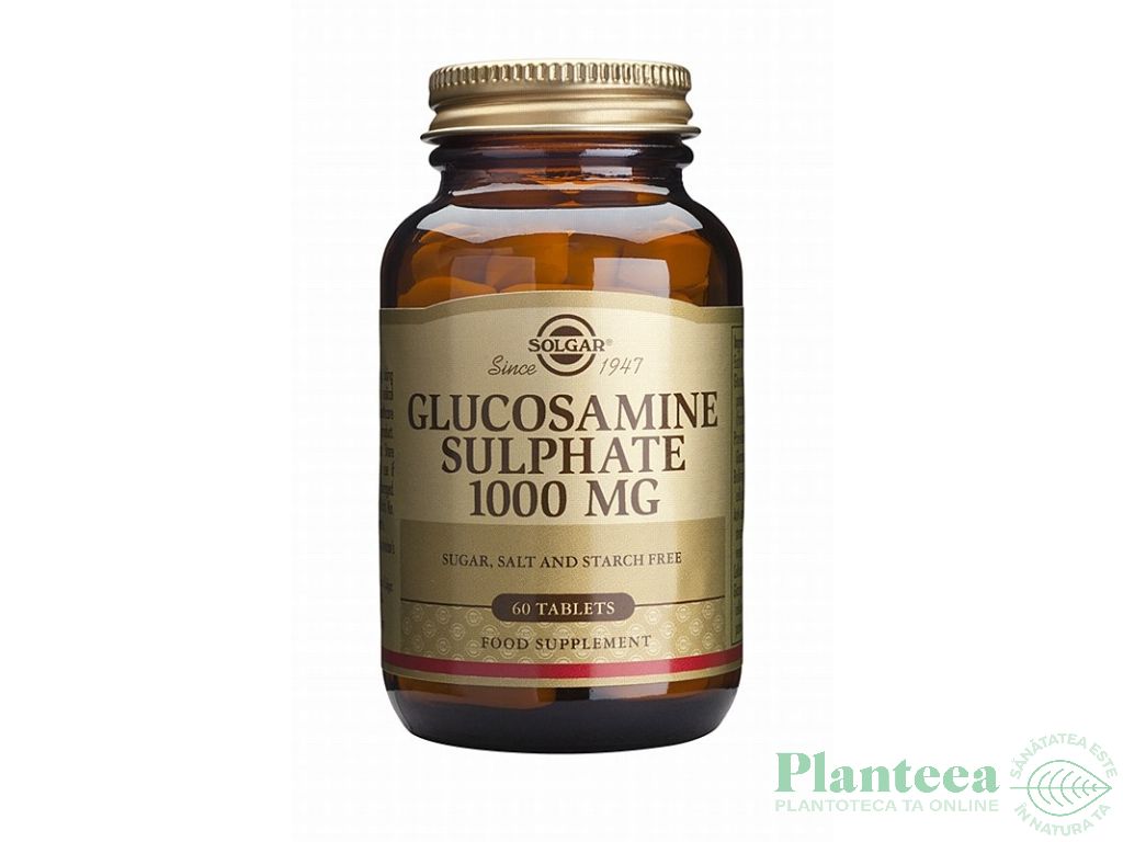 Glucozamina sulfat 1000mg 60cps - SOLGAR