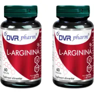 Set Larginina 400mg 2x60cps - DVR PHARM