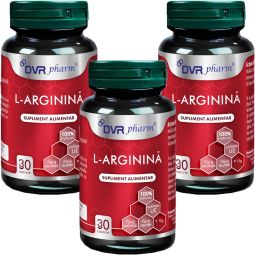 Set Larginina 400mg 3x30cps - DVR PHARM