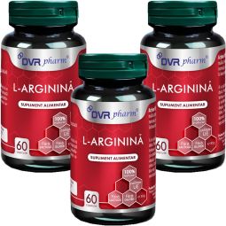 Set Larginina 400mg 3x60cps - DVR PHARM