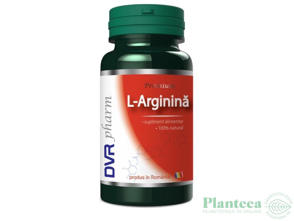Larginina 400mg 60cps - DVR PHARM