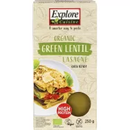 Paste lasagna linte verde fara gluten bio 250g - EXPLORE CUISINE