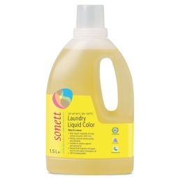 Detergent lichid rufe color menta lamaie 1,5L - SONETT