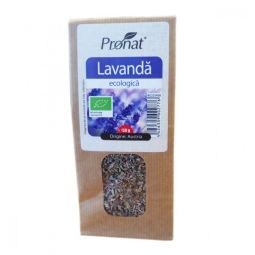 Ceai lavanda eco 50g - PRONAT