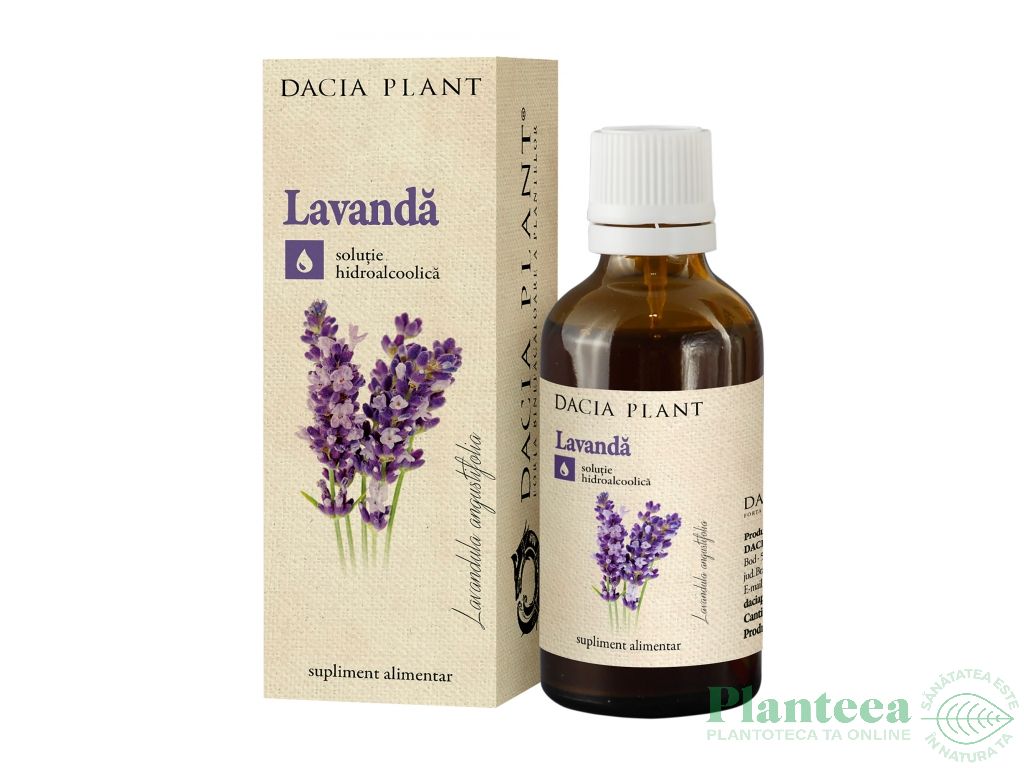 Tinctura lavanda 50ml - DACIA PLANT