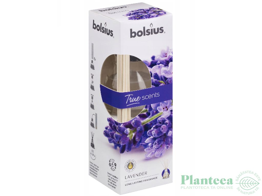 Odorizant difuzor bete casa lavanda True Scents 45ml - BOLSIUS