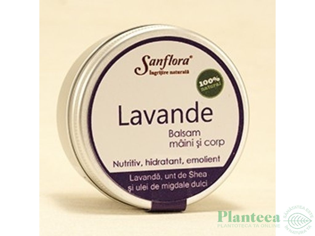 Unt corp lavande 100ml - SANFLORA