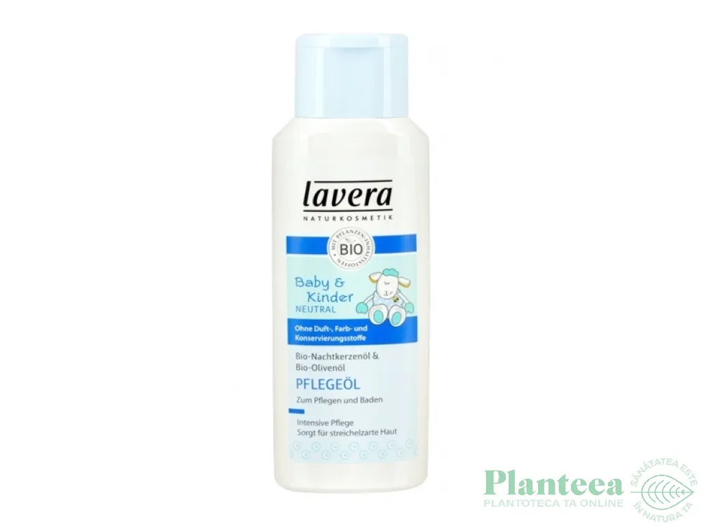 Ulei corp ingrijire bebelusi copii Sensitive 200ml - LAVERA