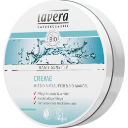 Crema corp unt shea migdale Basis Sensitiv 150ml - LAVERA