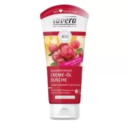 Crema ulei dus regenerant merisoare ulei argan 200ml - LAVERA