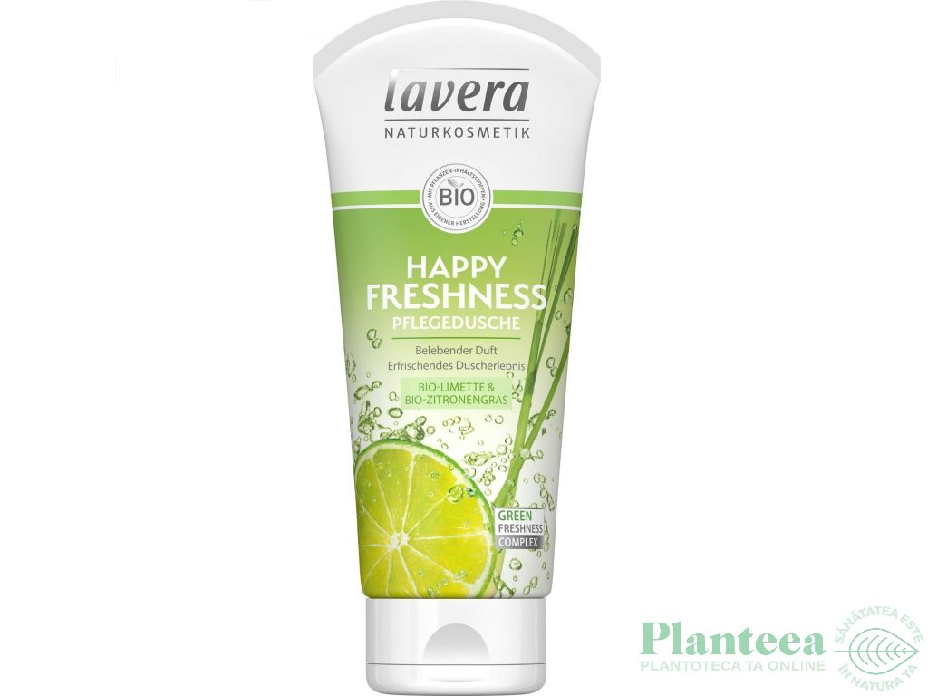 Gel dus lime verbena Happy Freshness 200ml - LAVERA