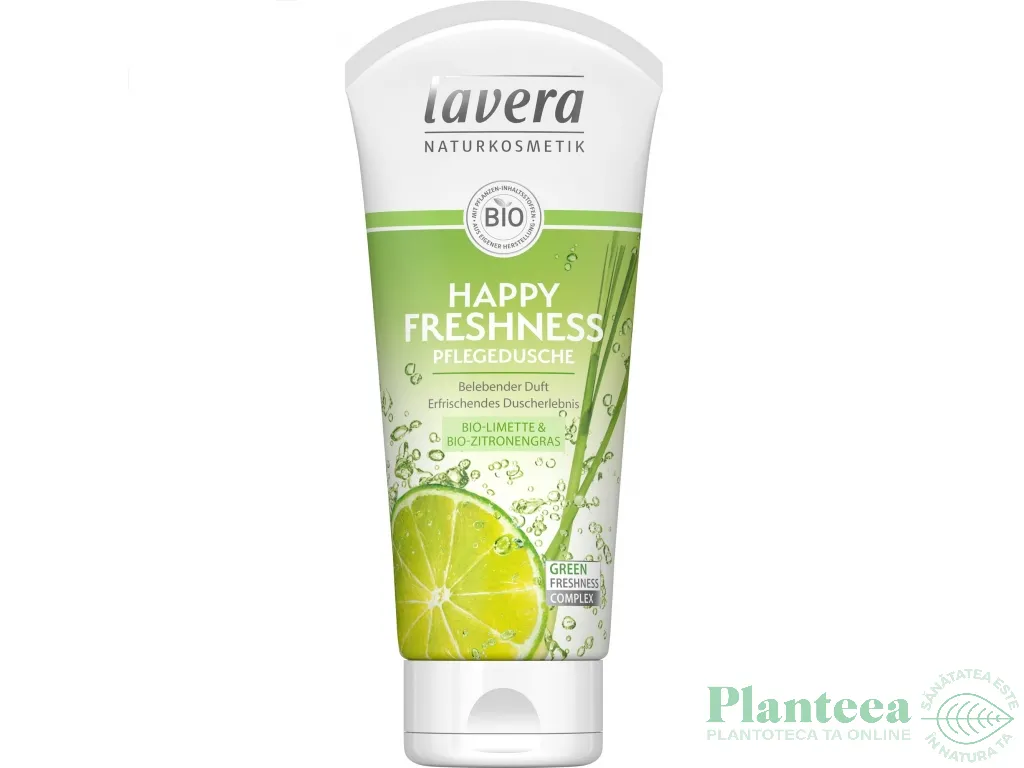 Gel dus lime verbena Happy Freshness 200ml - LAVERA