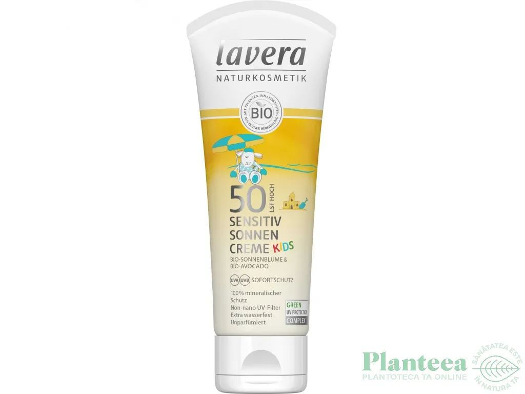 Crema protectie solara copii spf50 75ml - LAVERA