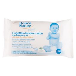 Servetele umede bumbac bebe 40b - DOUCE NATURE