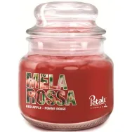 Lumanare parfumata borcan mic cu capac 25h Red apple 100g - PETALI