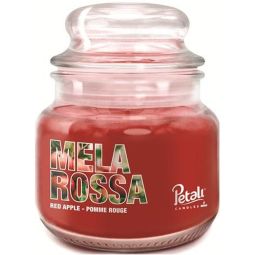 Lumanare parfumata borcan mic cu capac 25h Red apple 100g - PETALI