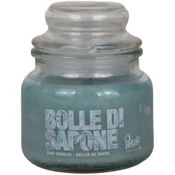 Lumanare parfumata borcan mic cu capac 25h Soap bubbles 100g - PETALI