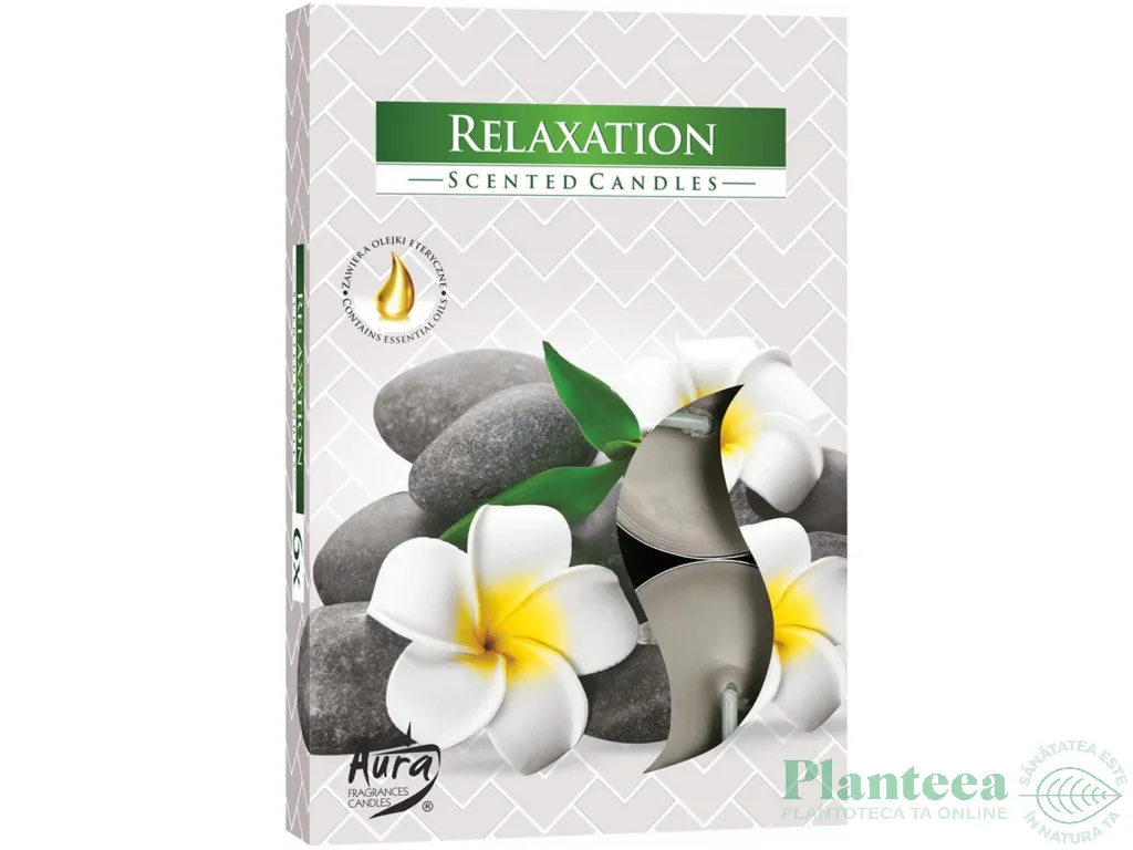 Lumanari pastila parfumate 4h Relaxation 6b - AURA