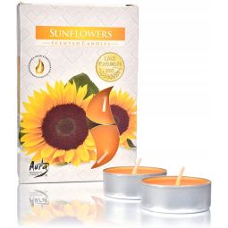 Lumanari pastila parfumate 4h Floarea soarelui 6b - AURA