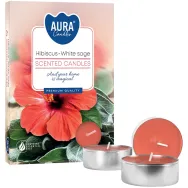 Lumanari pastila parfumate 4h Hibiscus salvie 6b - AURA