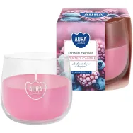 Lumanare parfumata pahar 24h Frozen Berries 130g - AURA