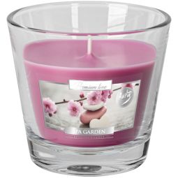 Lumanare parfumata pahar 26h Spa garden 140g - AURA