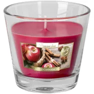 Lumanare parfumata pahar 26h Mar Scortisoara 140g - AURA
