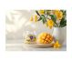 Lumanare parfumata borcan cu capac 28h Juicy mango 120g - AURA