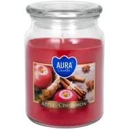 Lumanare parfumata borcan cu capac 100h Mar Scotisoara 500g - AURA