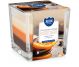 Lumanare parfumata pahar 3culori 32h Chocolate Orange 170g - AURA