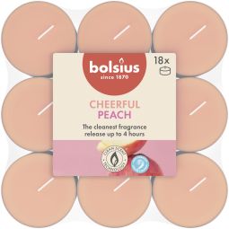 Lumanari pastila parfumate True Scents 4h Piersica 18b - BOLSIUS