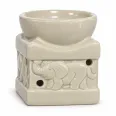 Vas ceramic ulei aromaterapie elefant crem 8x6,5cm mic 1b - LCA