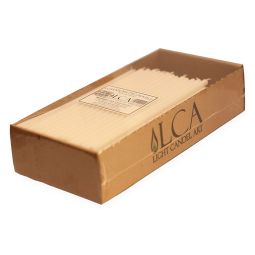 Lumanari menaj cilindrice 230x8mm alb 500g - LCA