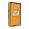 Lumanari menaj cilindrice 230x8mm portocaliu 1kg - LCA