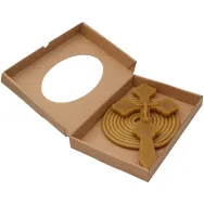 Kit Toiag lumanare pt colac + cruce maro 164g - LCA