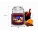 Lumanare parfumata borcan cu capac 28h Vin fiert 120g - AURA