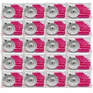 Set 20x Kit Suport metalic cu pluta + 10fitile ceruite pt candele cu ulei plic 1b - LCA