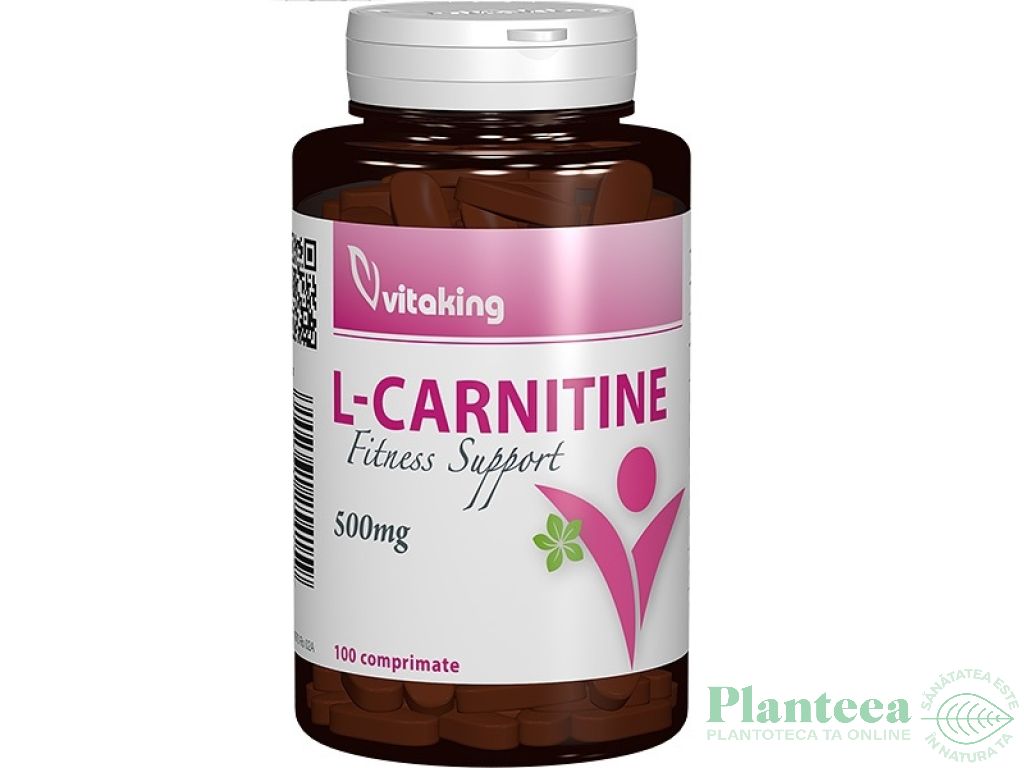 L carnitina 500mg 100cp - VITAKING