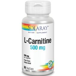 L carnitina 500mg 30cps - SOLARAY