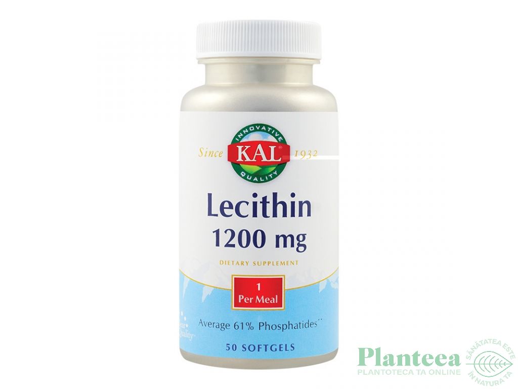 Lecithin 1200mg 50cps - KAL
