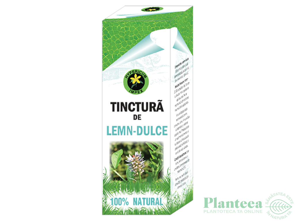 Tinctura lemn dulce 50ml - HYPERICUM PLANT