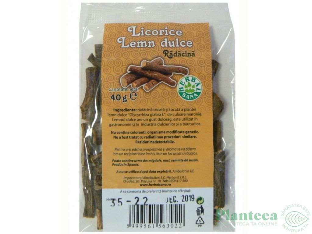 Condiment lemn dulce 40g - HERBAL SANA